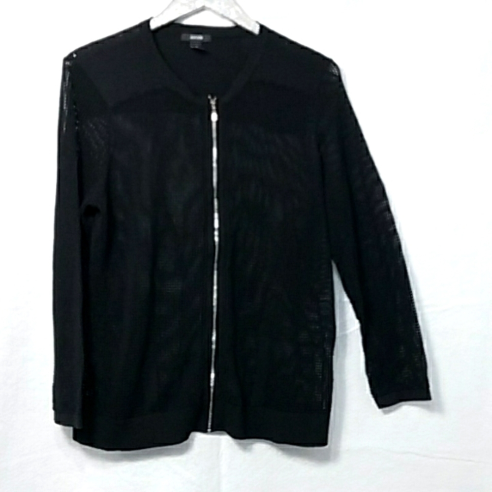 Alfani Women's open knit cardigan size XL full zip